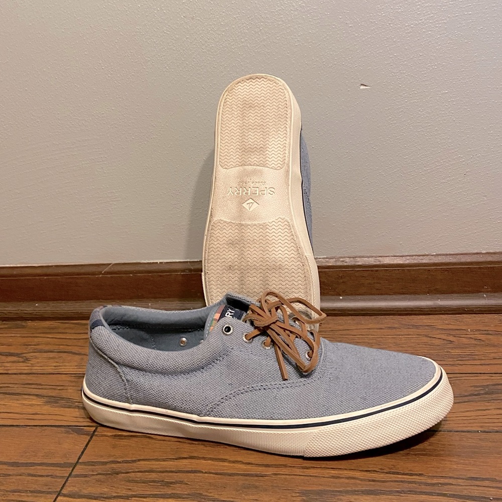 Mens Sperry Striper ll CVO Canvas Sneaker